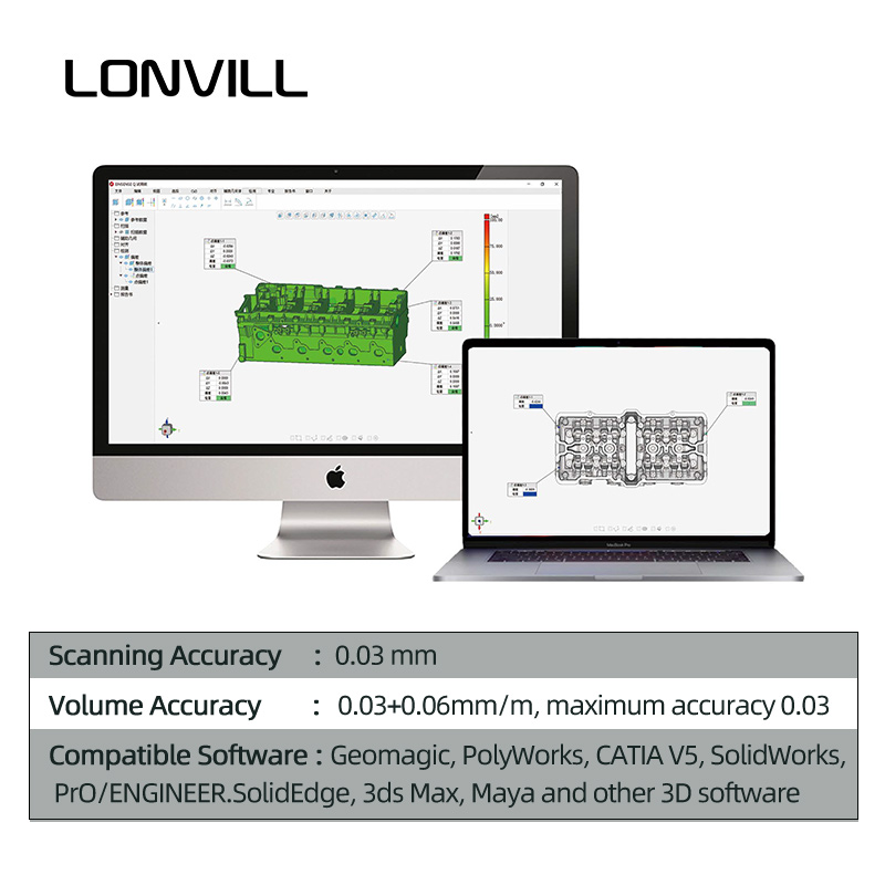 Appareil de numérisation volum - Handheld 3D Scanner High Precision avis et prix